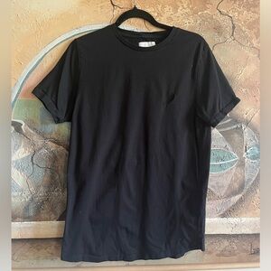 Inimigo Black Heart Embroidered T-Shirt Organic Cotton